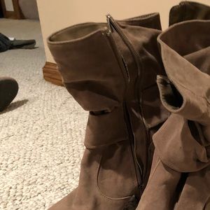 Ankle booties with small heel! REDUCED PRICE